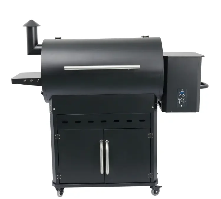 Wood Pellet Grill with Cabinet DSBG-02